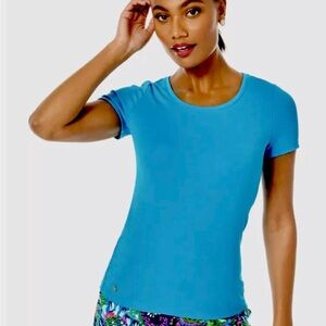 Blue Crew Neck T-Shirt